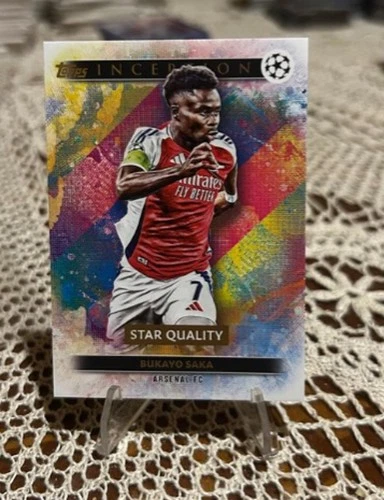 Bukayo Saka 2025 Topps Inception