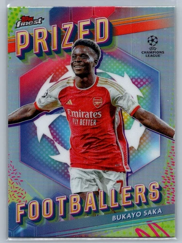 Bukayo Saka 2023 Panini Mejores Competiciones de Clubes de la UEFA PF-2
