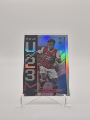 Bukayo Saka 2021 Topps Merlin Chrome