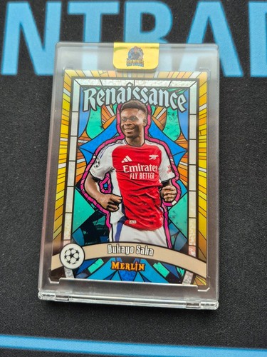 Bukayo Saka 2024 Topps Merlin Chrome