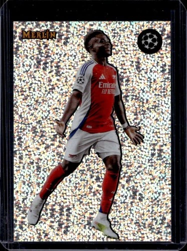 Bukayo Saka 2024 Topps Merlin Chrome