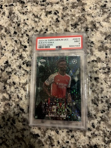Bukayo Saka 2023 Topps Merlin Chrome