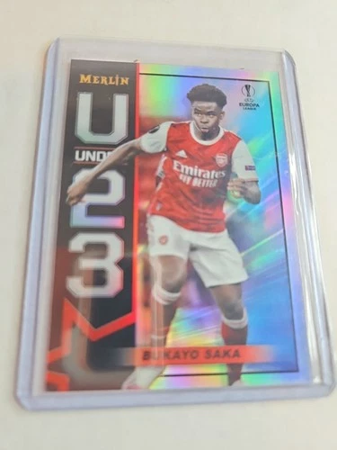 Bukayo Saka 2020 Topps Merlin Chrome Refractor