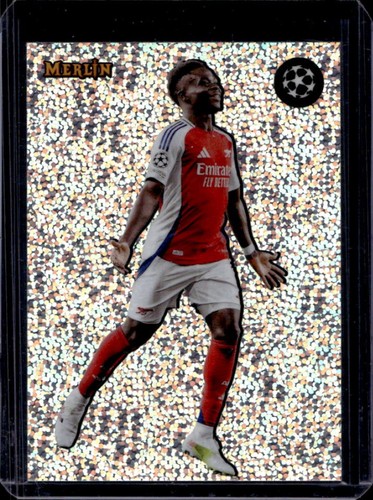 Bukayo Saka 2024 Topps Merlin Chrome UEFA #S-7