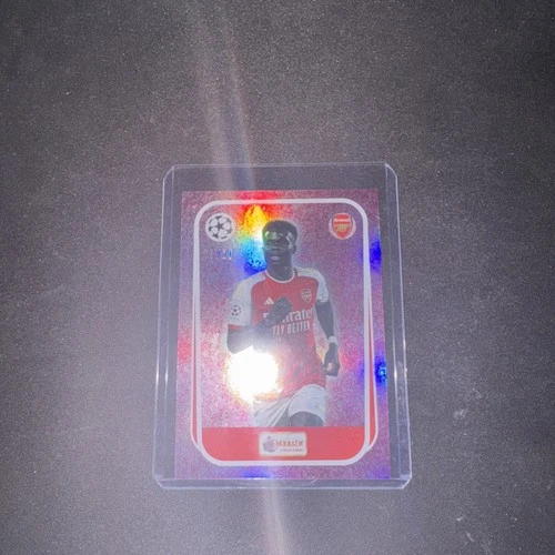 Bukayo Saka 2023 Topps Merlin Heritage /10