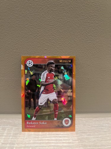 Bukayo Saka 2024 Topps Merlin UEFA /25