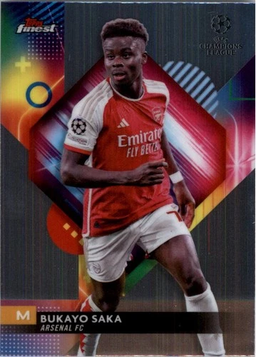 Bukayo Saka 2023 Panini Migliori Competizioni UEFA per Club
