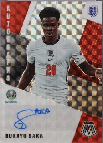 Bukayo Saka 2020 Panini Mosaic