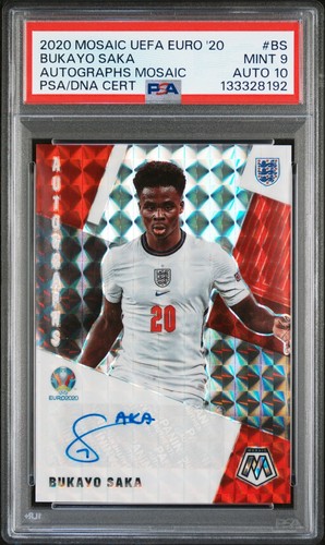 Bukayo Saka 2020 Panini Mosaic UEFA Euro