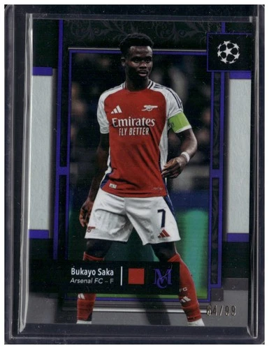 Bukayo Saka 2024 Topps Museum Collection /99