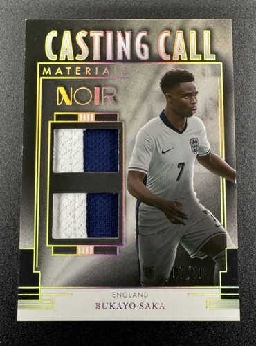 Bukayo Saka 2024 Panini Noir /10