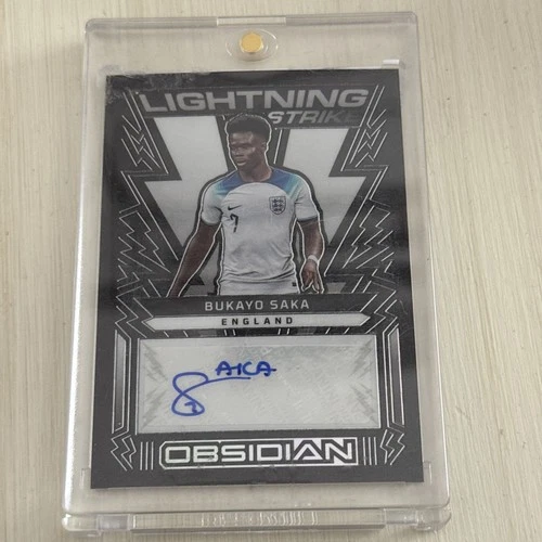 Bukayo Saka 2022 Panini Obsidian /27