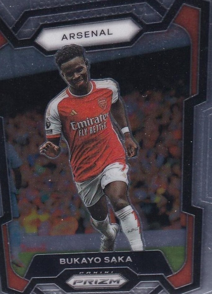 Bukayo Saka 2023 Panini Prizm Premier League
