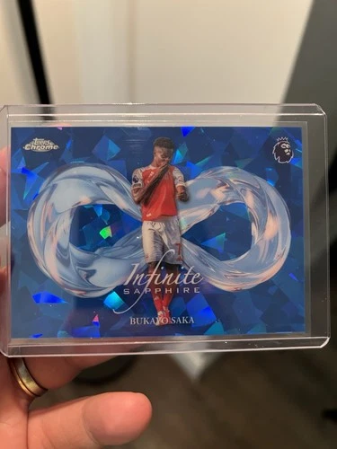 Bukayo Saka 2026 Topps Premier League Sapphire Sapphire