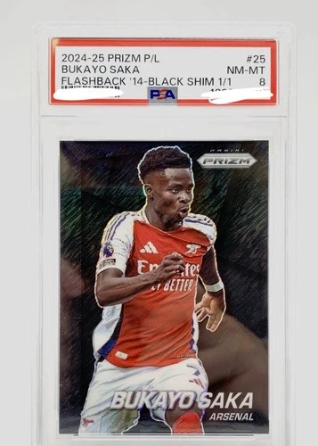 Bukayo Saka 2024 Panini Prizm 1/1