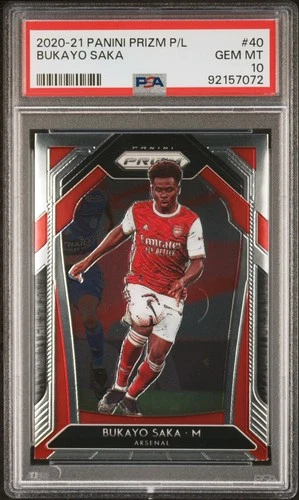 Bukayo Saka 2020 Panini Prizm #40