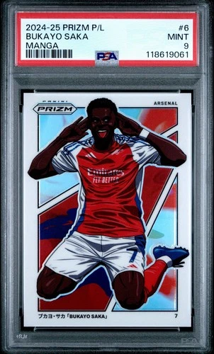 Bukayo Saka 2024 Panini Prizm