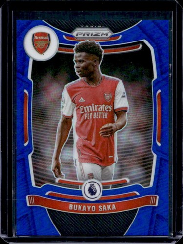 Bukayo Saka 2021 Panini Prizm Blue /340