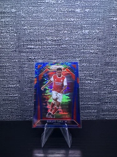 Bukayo Saka 2020 Panini Prizm Blue Prizm /195