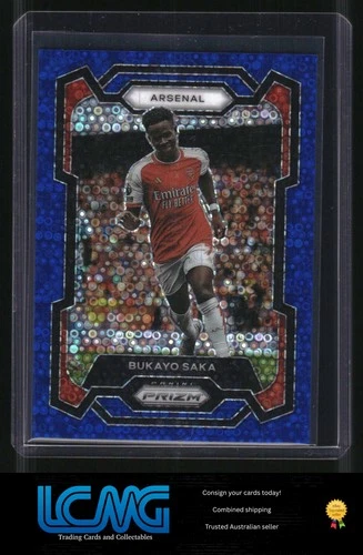 Bukayo Saka 2023 Panini Prizm Breakaway Blue /99