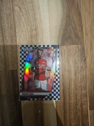 Bukayo Saka 2024 Panini Prizm Checkerboard