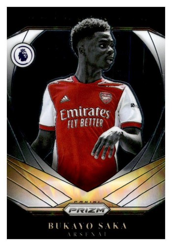 Bukayo Saka 2021 Panini Prizm EPL #9