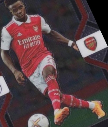 Bukayo Saka 2022 Panini Prizm Premier League 152