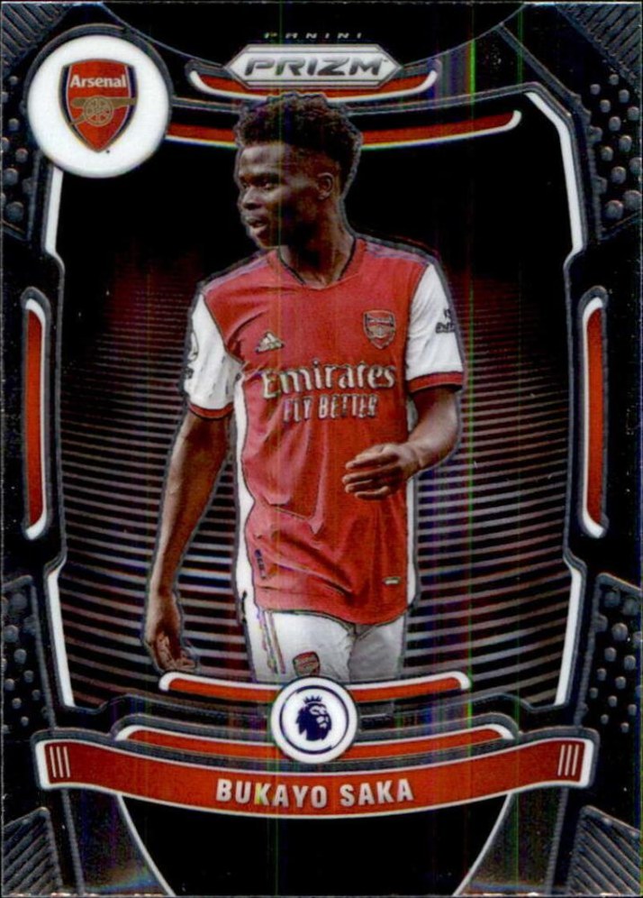 Bukayo Saka 2021 Panini Prizm Premier League 202