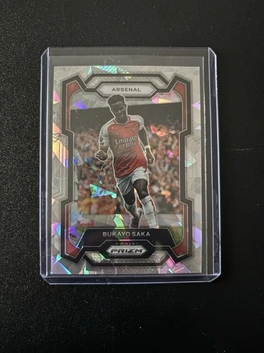 Bukayo Saka 2023 Panini Prizm Premier League Ice