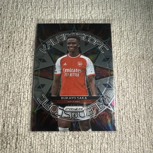 Bukayo Saka 2024 Panini Prizm Premier League Kaleidoscope