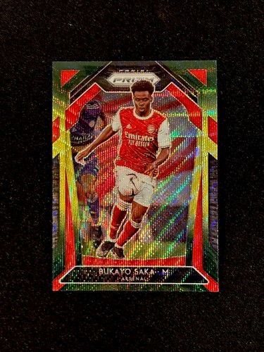 Bukayo Saka 2020 Panini Prizm Premier League Multi-Color Prizm