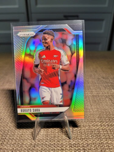 Bukayo Saka 2024 Panini Prizm Premier League Silver Prizm