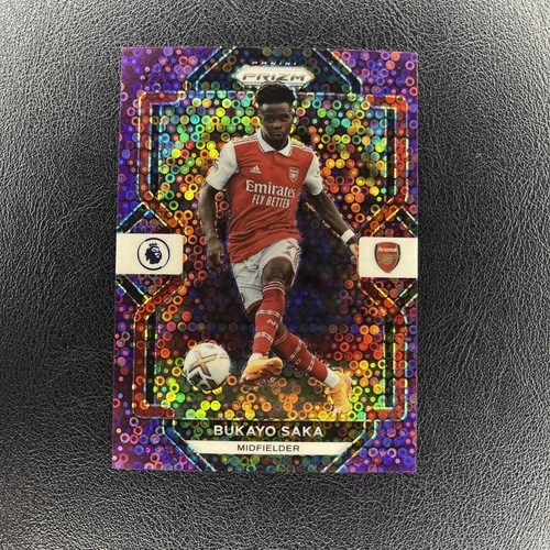 Bukayo Saka 2022 Panini Prizm Purple /25
