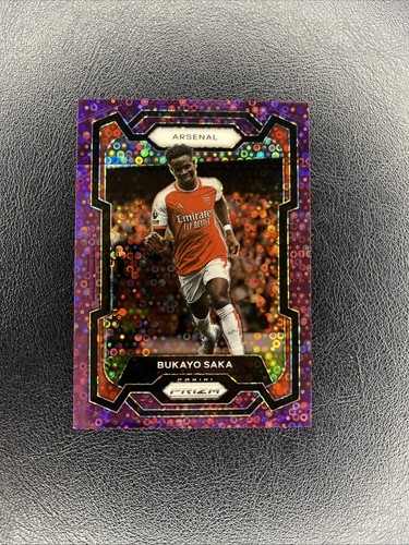 Bukayo Saka 2023 Panini Prizm Purple /25