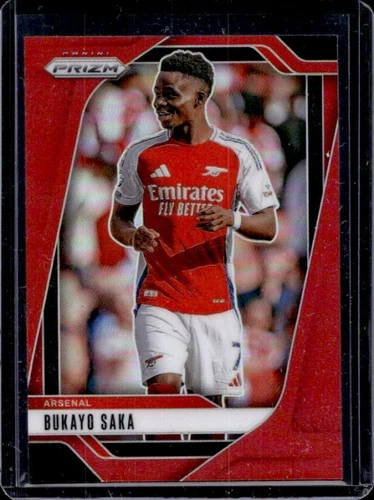 Bukayo Saka 2024 Panini Prizm Red /199