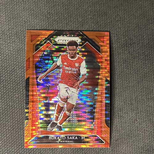 Bukayo Saka 2020 Panini Prizm Red Pulsar