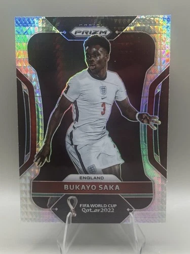 Bukayo Saka 2022 Panini Prizm Silver