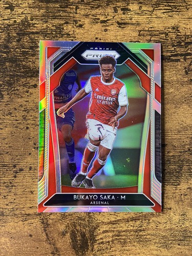 Bukayo Saka 2020 Panini Prizm Silver