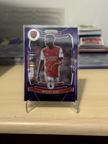 Bukayo Saka 2021 Panini Prizm Violet /99
