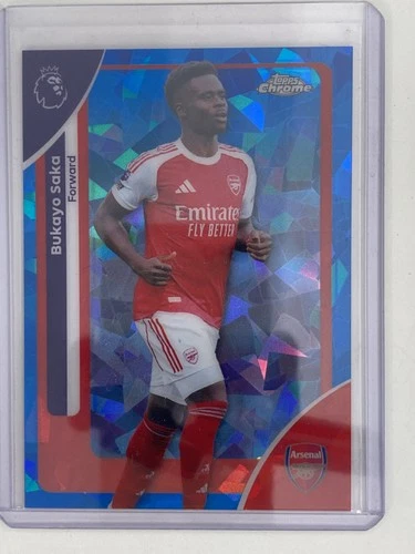 Bukayo Saka 2025 Topps Sapphire Sapphire /25