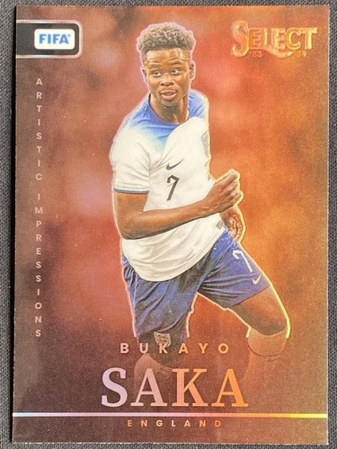 Bukayo Saka 2023 Panini Select