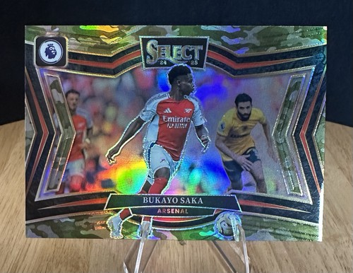Bukayo Saka 2024 Panini Select Camo Prizm /150