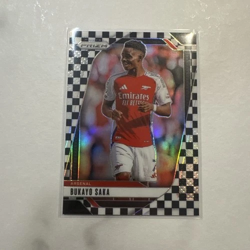 Bukayo Saka 2024 Panini Select Checkerboard Prizm