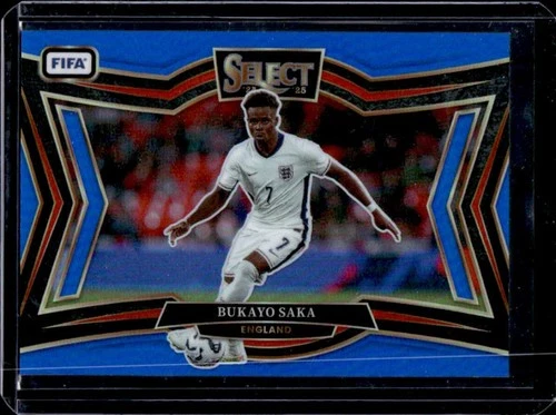 Bukayo Saka 2024 Panini Select Field Blue