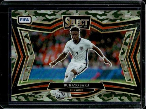 Bukayo Saka 2024 Panini Select Field Camo /135