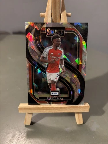 Bukayo Saka 2024 Panini Select FIFA Cracked Ice
