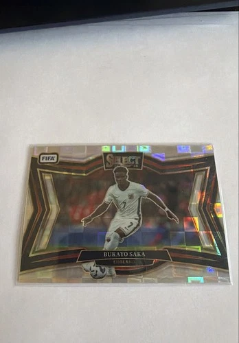 Bukayo Saka 2024 Panini Select FIFA Pandora Prizm