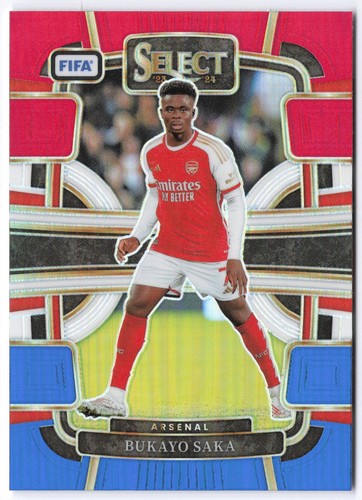 Bukayo Saka 2023 Panini Select Multi-Color Prizm