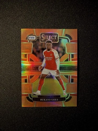 Bukayo Saka 2023 Panini Select Orange /49