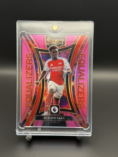 Bukayo Saka 2024 Panini Select Pink /25